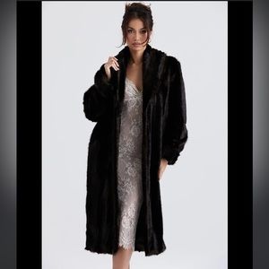 House of CB Faux fur coat